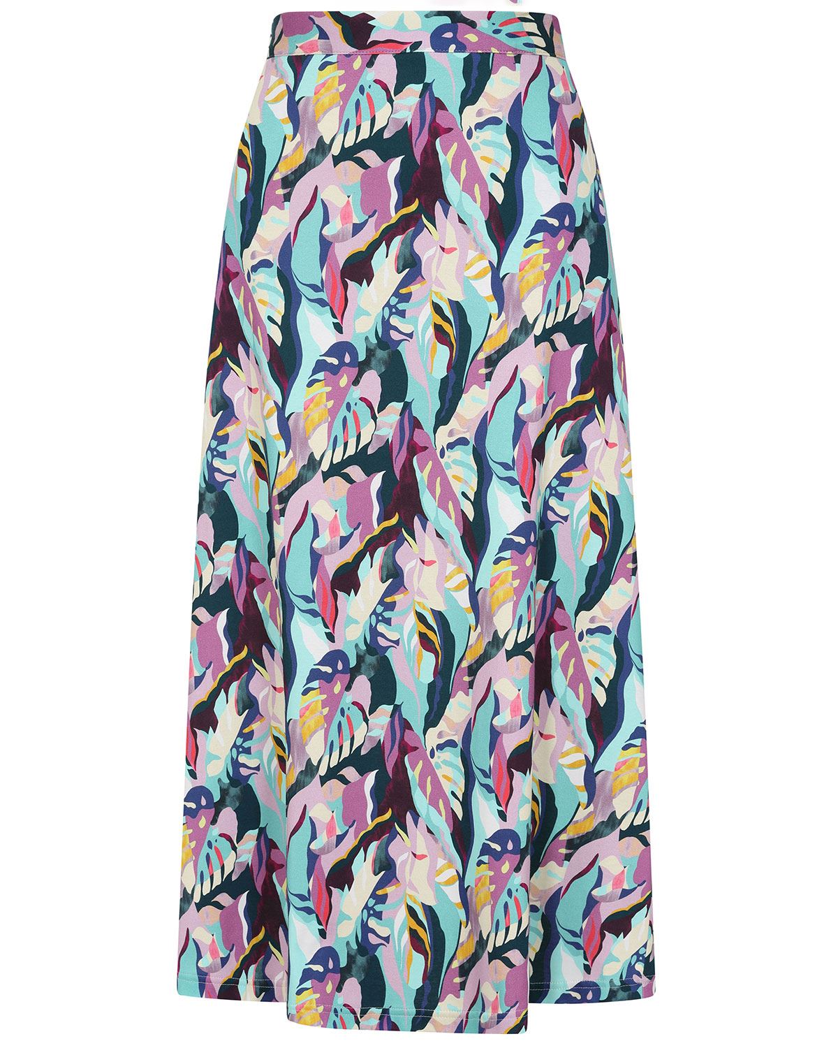 Lola Patterned Pure Cotton Pull On Skirt - Image 2 - Country Collection