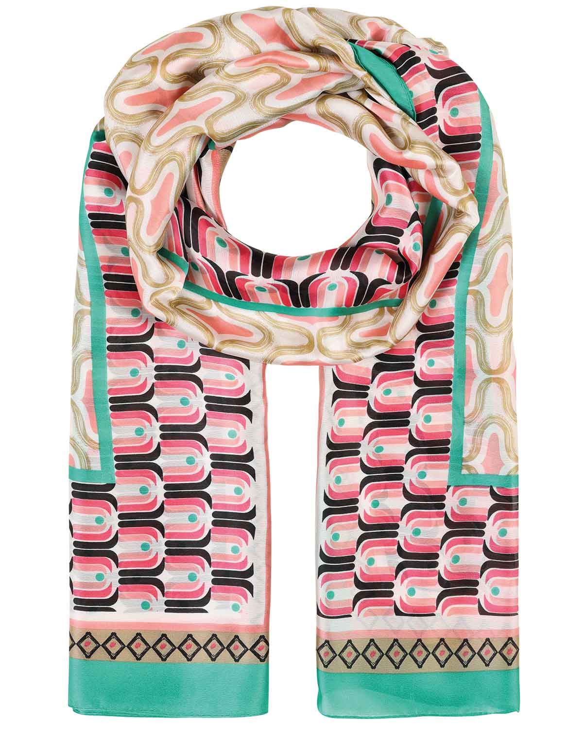 Shauna Patterned Viscose Scarf - Country Collection