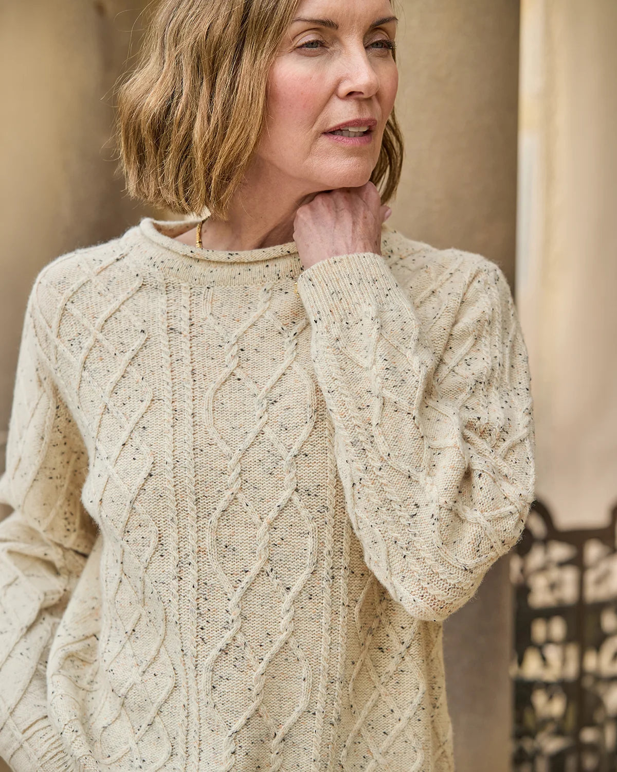 Haven Wool Rich Roll Neck Jumper