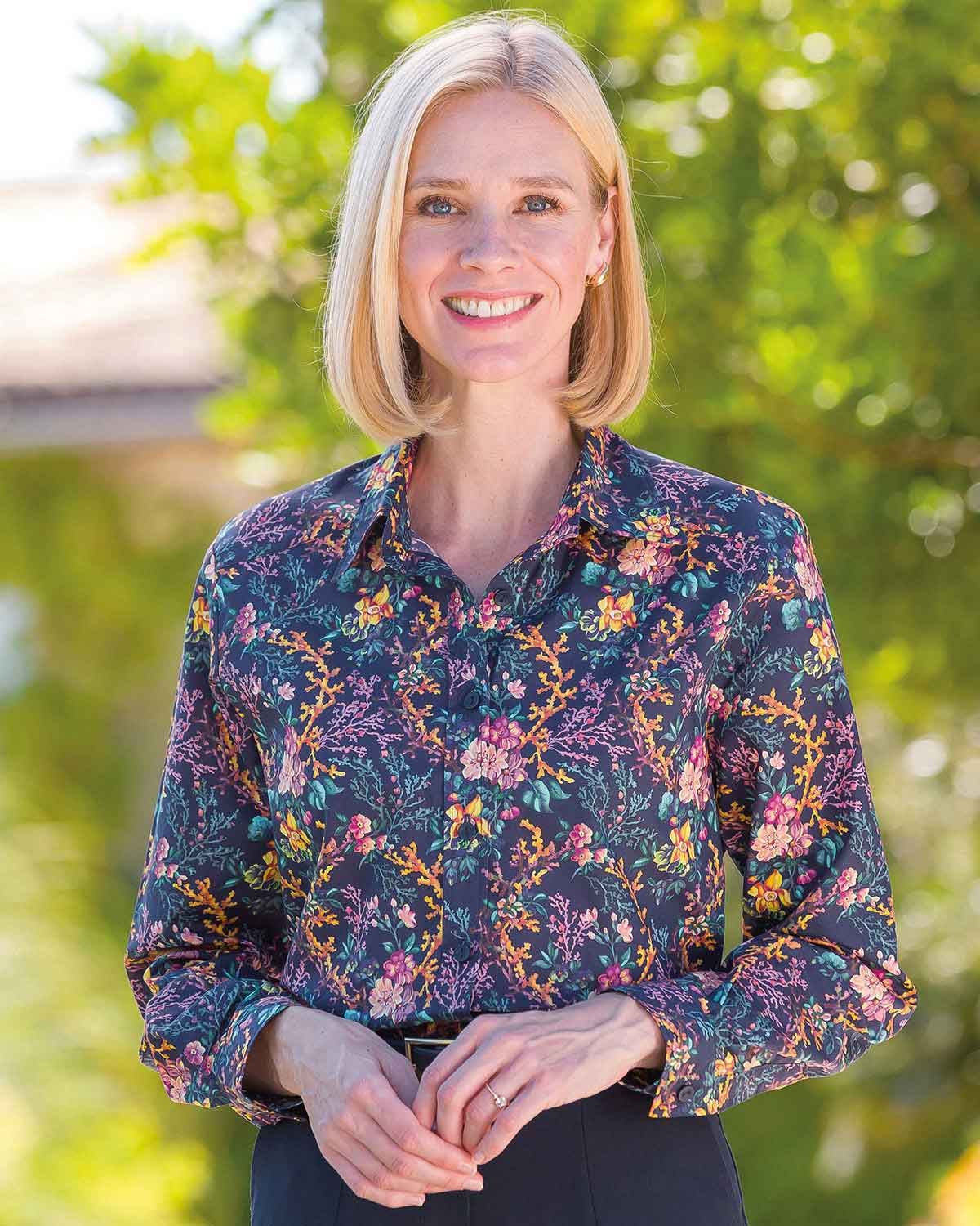 Marcie Tana Lawn® Long Sleeve Blouse - Country Collection