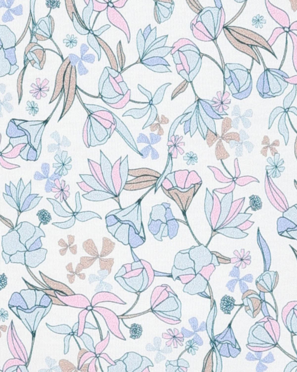 Charley Floral Short Sleeve Cotton Top - Image 3 - Country Collection