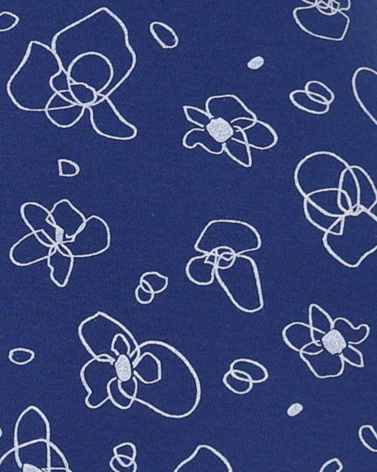 Floral Print Cotton Mix Pull On Skirt - Image 3 - Country Collection