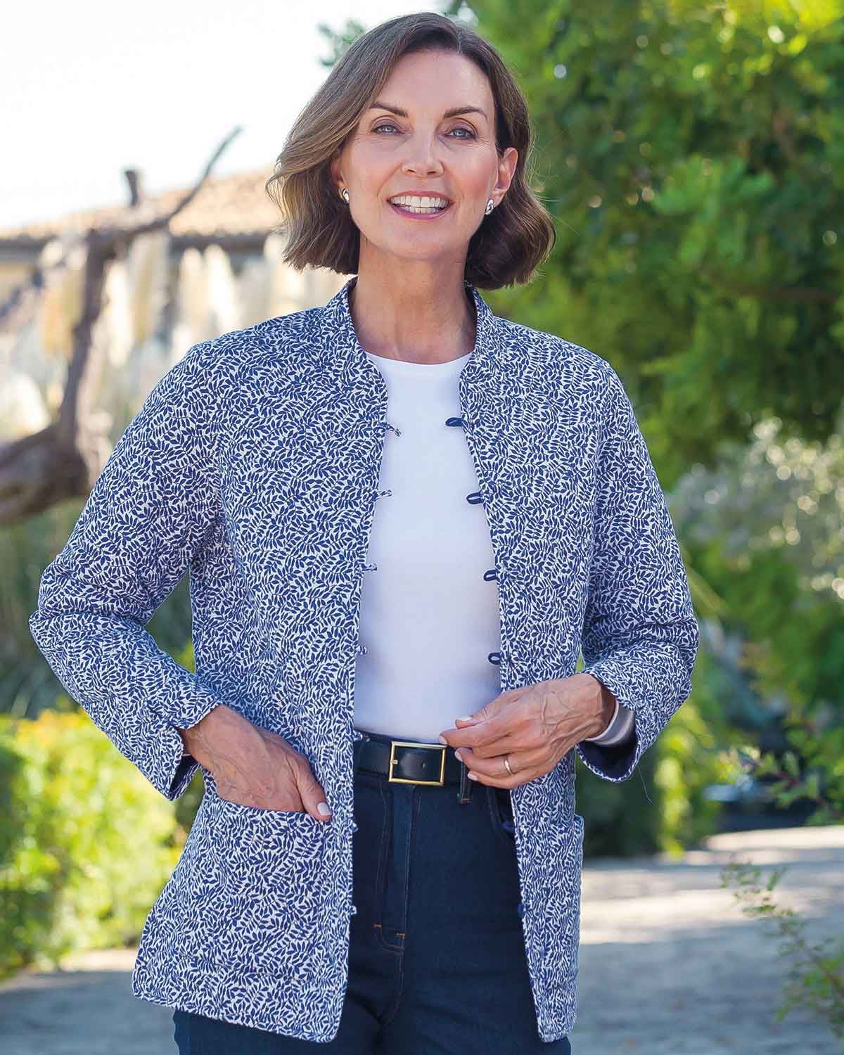 Kama Reversible Quilted Jacket - Country Collection