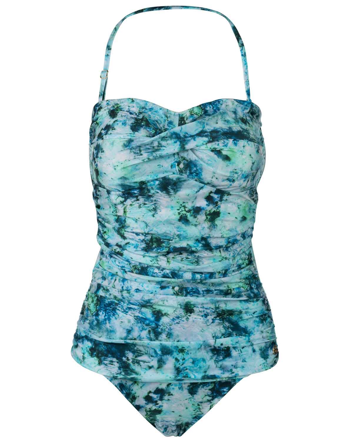 Ladies Marbled Swimsuit - Country Collection