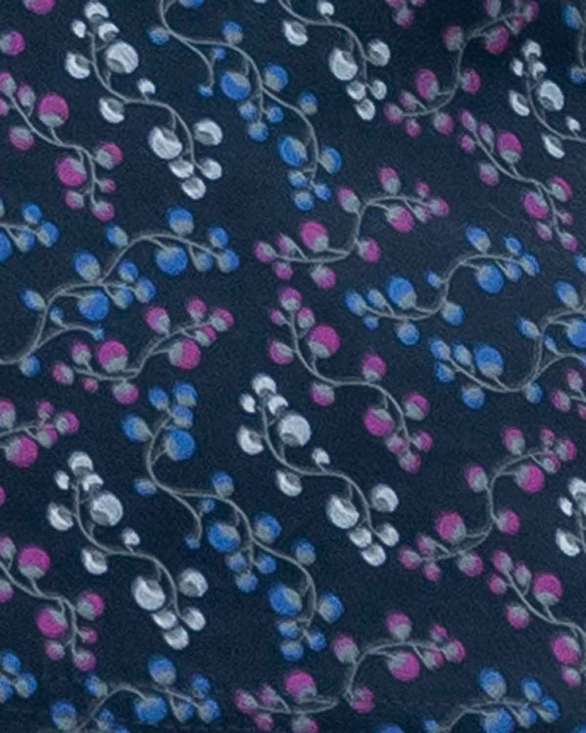 Freya Floral Cotton Long Sleeve Polo Top - Image 3 - Country Collection