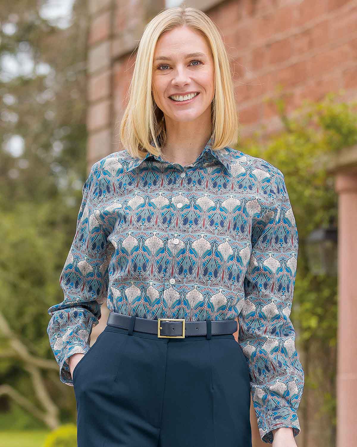 Ivanna Tana Lawn® Long Sleeve Blouse - Image 2 - Country Collection