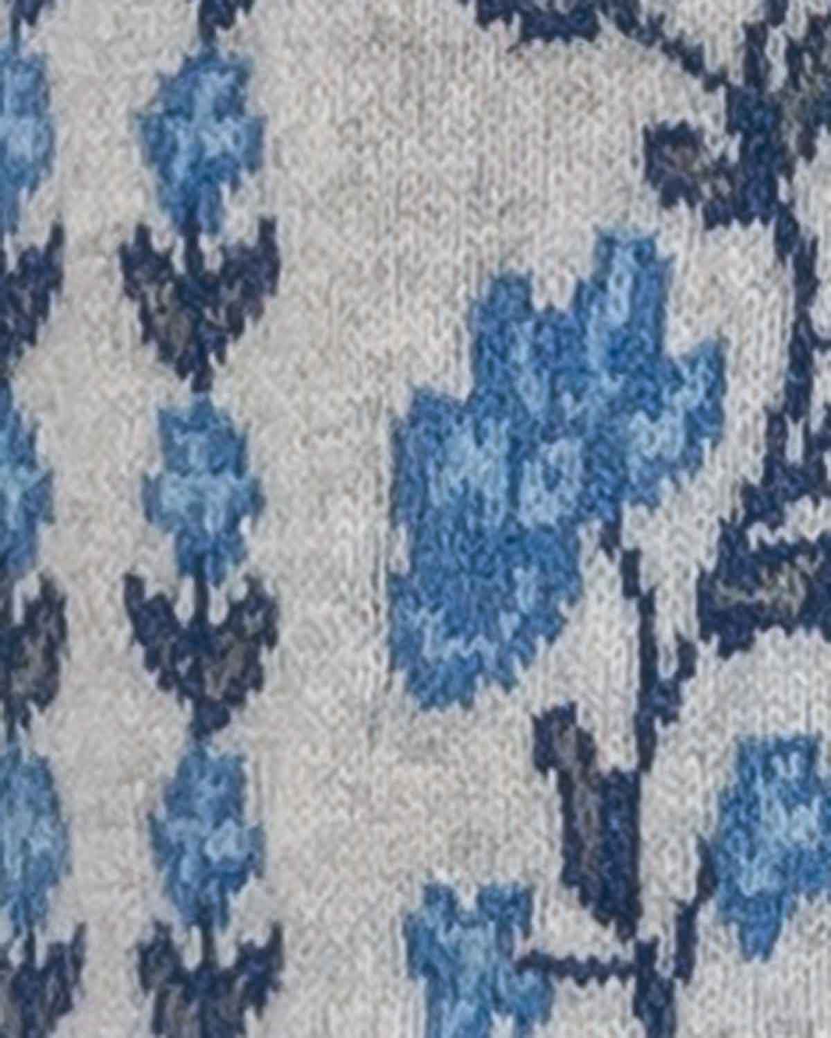 Melina Long Sleeved Floral Lambswool Cardigan - Image 3 - Country Collection