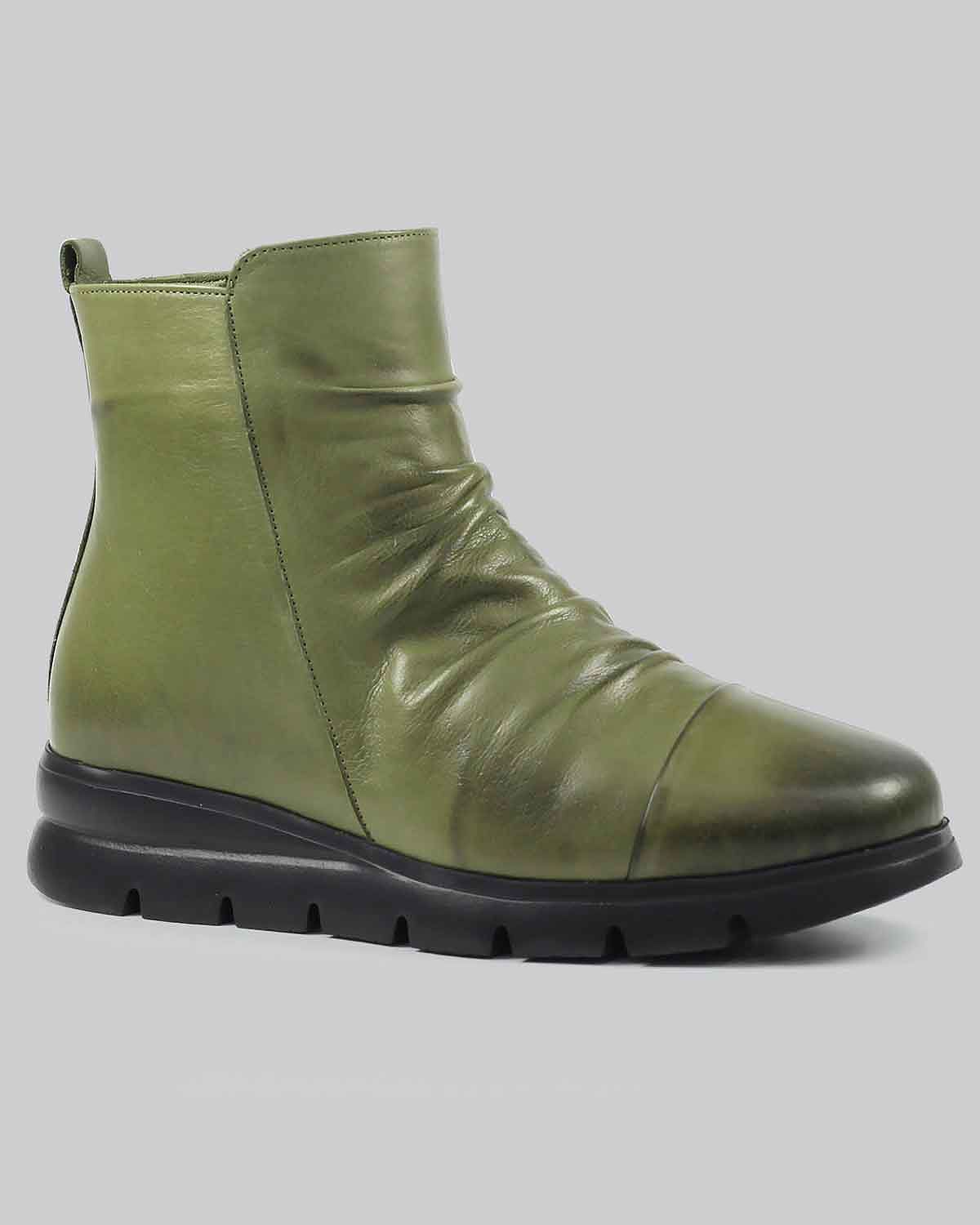 Lazy Dogz Florida Ankle Boot - Green - Country Collection