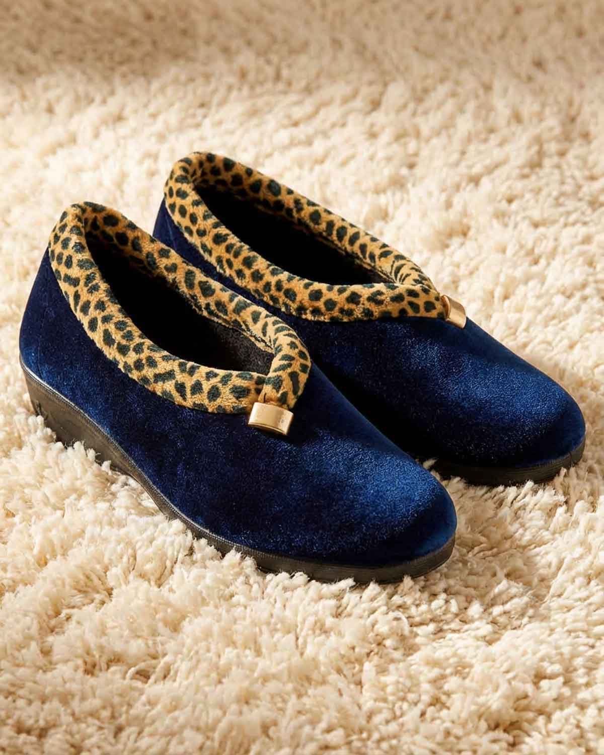 Lunar Paloma Slipper - Navy - Country Collection