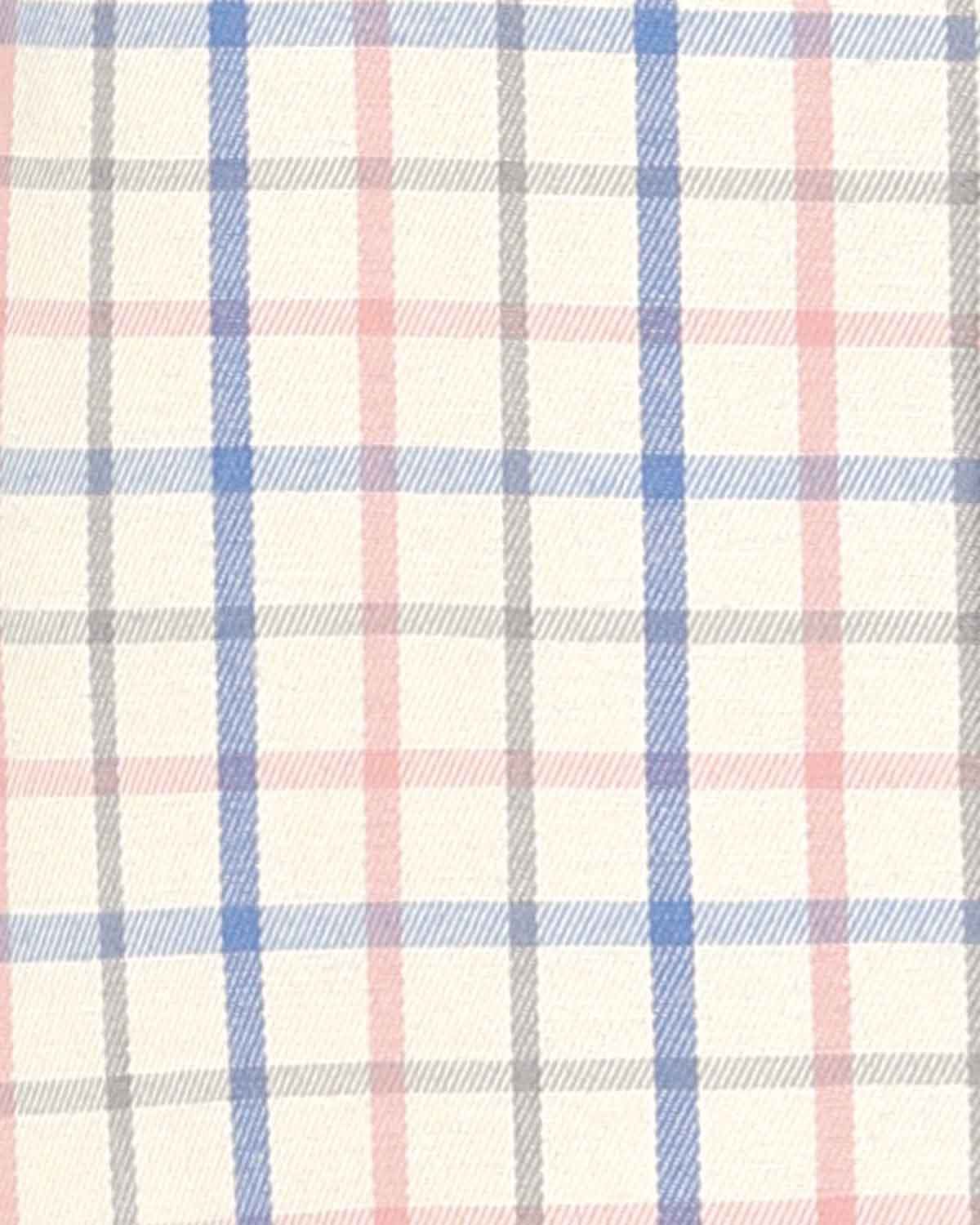 Tracey Cotton Mix Long Sleeved Checked Blouse - Image 4 - Country Collection