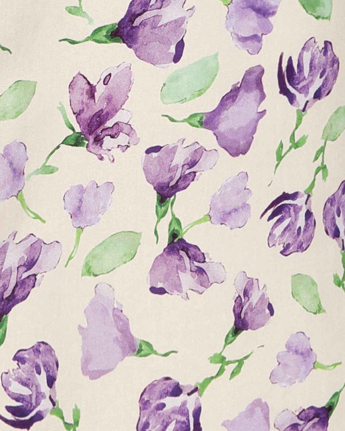 Sophia Floral Pure Cotton Short Sleeve Blouse - Image 4 - Country Collection