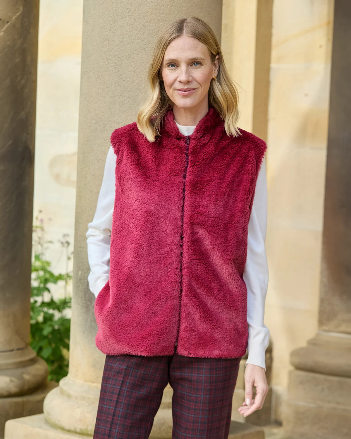 Kira Faux Fur Gilet