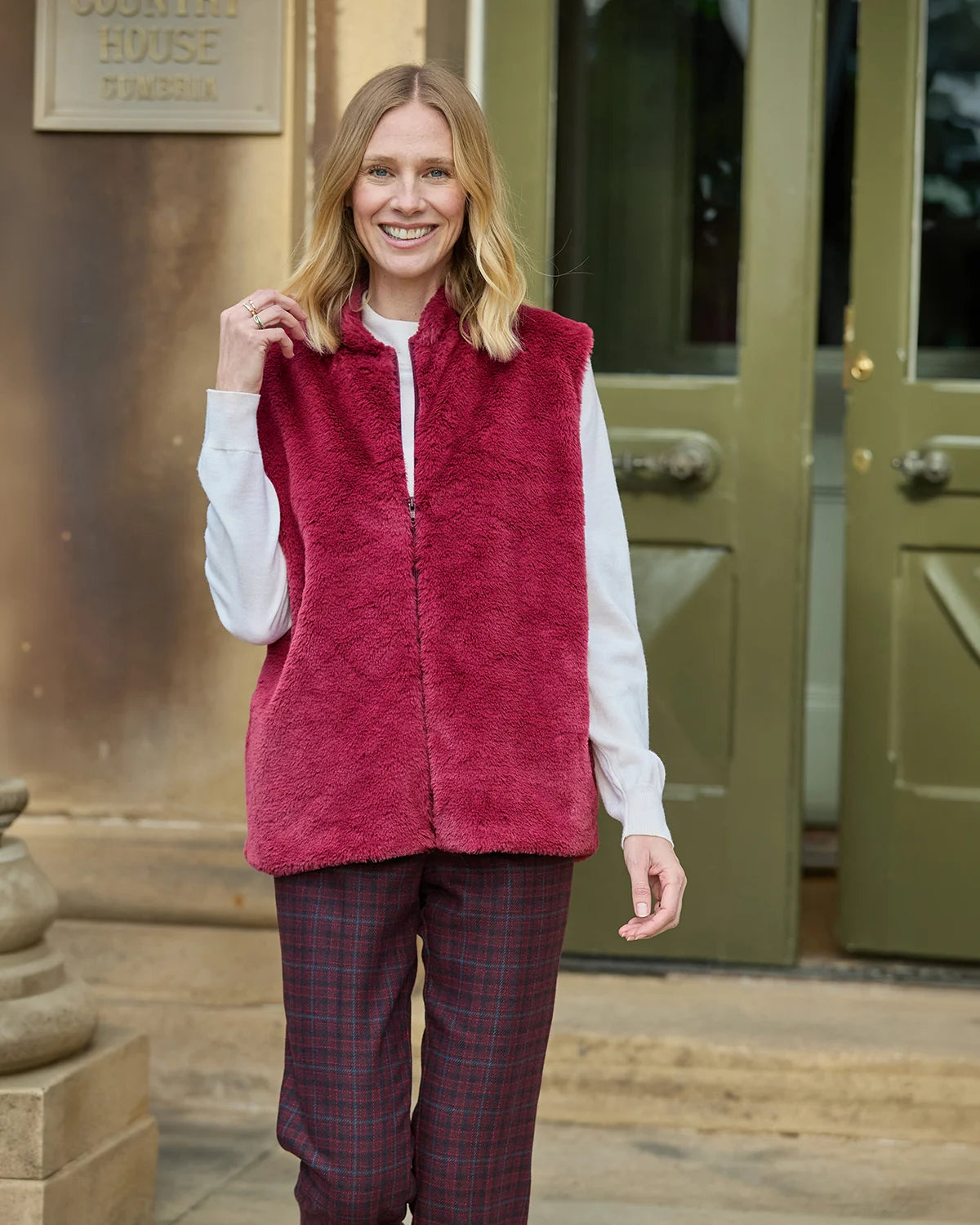 Kira Faux Fur Gilet