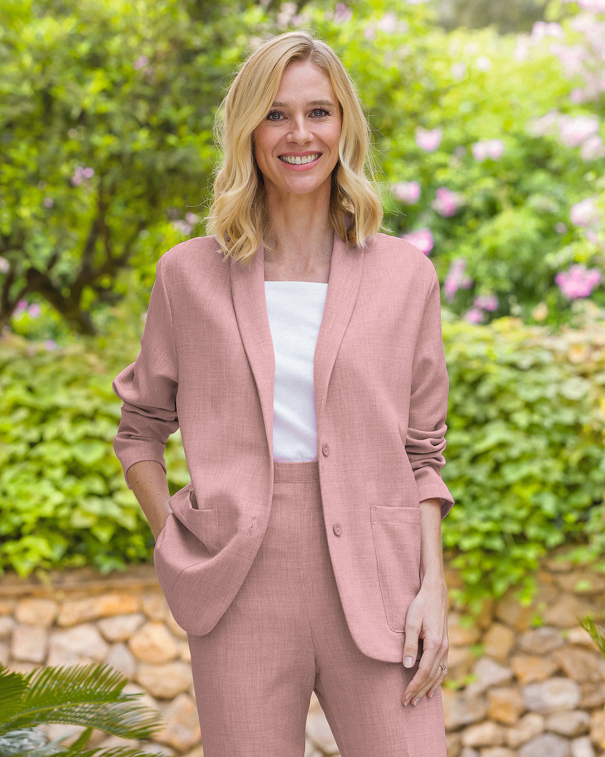 Ladies’ Zoe Easycare Textured Jacket – Clover