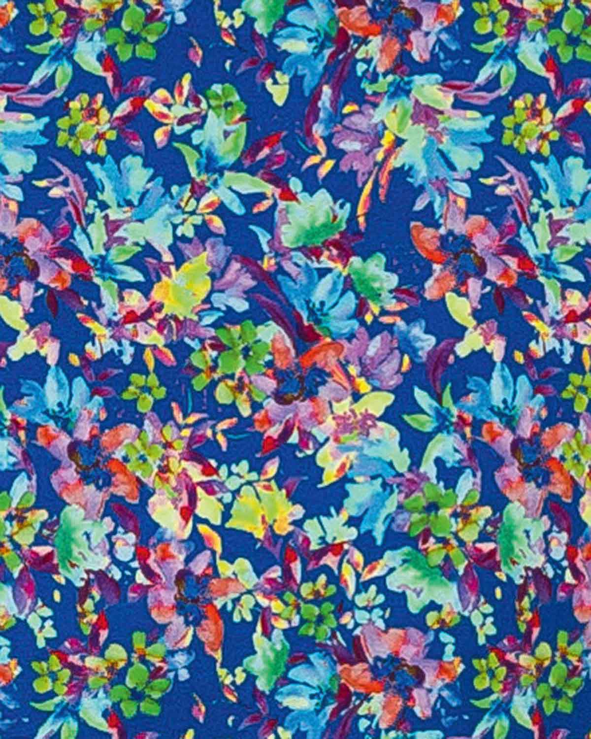 Isadora Floral Viscose 3/4 Sleeved Dress - Image 3 - Country Collection
