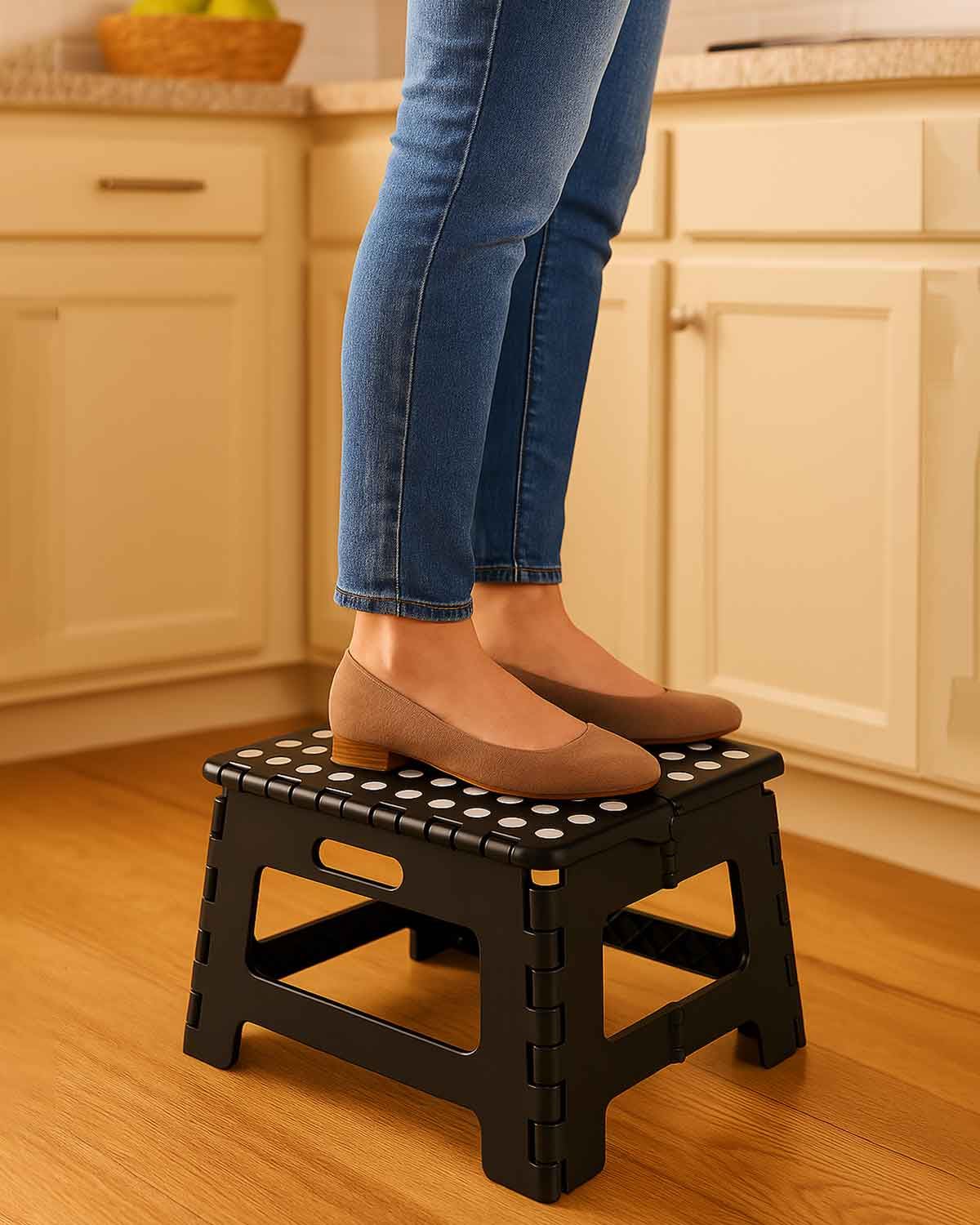 Multi Purpose Folding Step Stool - Country Collection