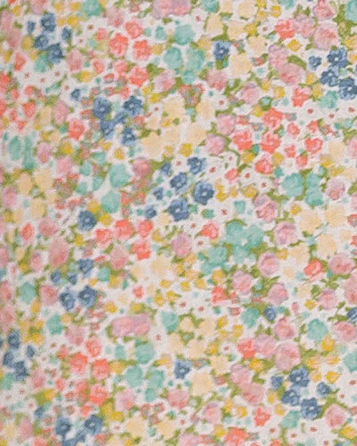 Libby Floral Pure Cotton Soft Pleated Lined Skirt - Image 3 - Country Collection