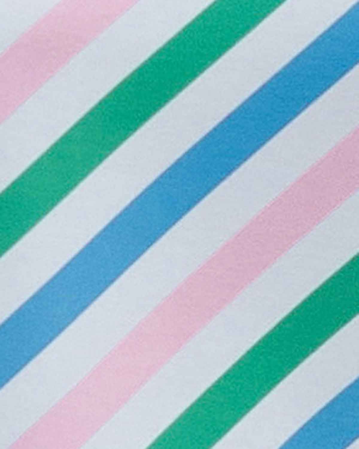 Jardino Multi-coloured Striped Square Neck T-shirt - Image 3 - Country Collection