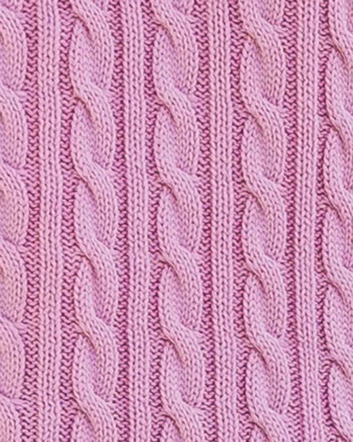 Adeline Cable Knit Pure Cotton Slipover - Image 3 - Country Collection
