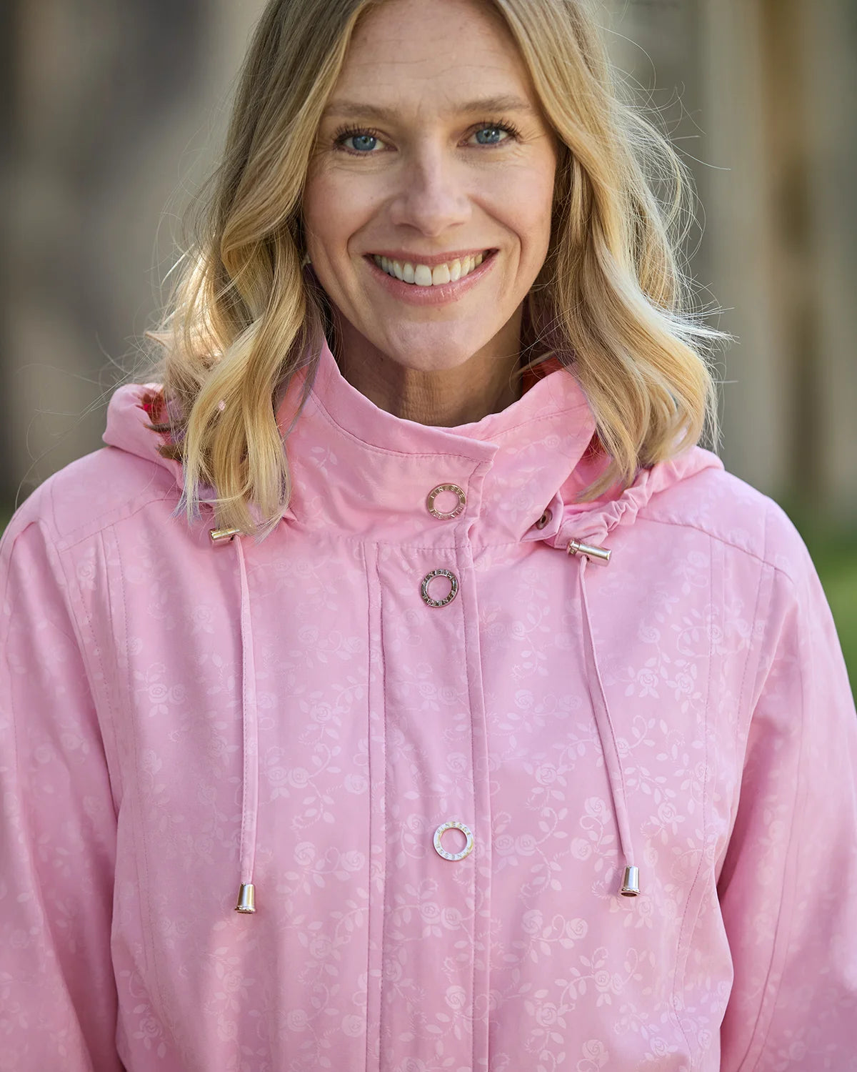Lottie Showerproof Coat - Blossom