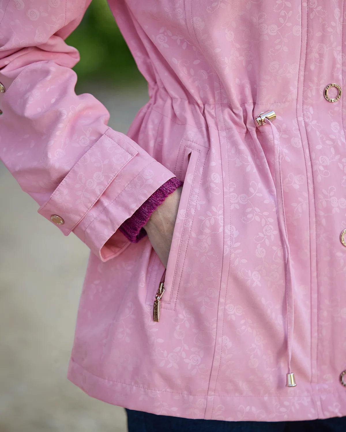 Lottie Showerproof Coat - Blossom