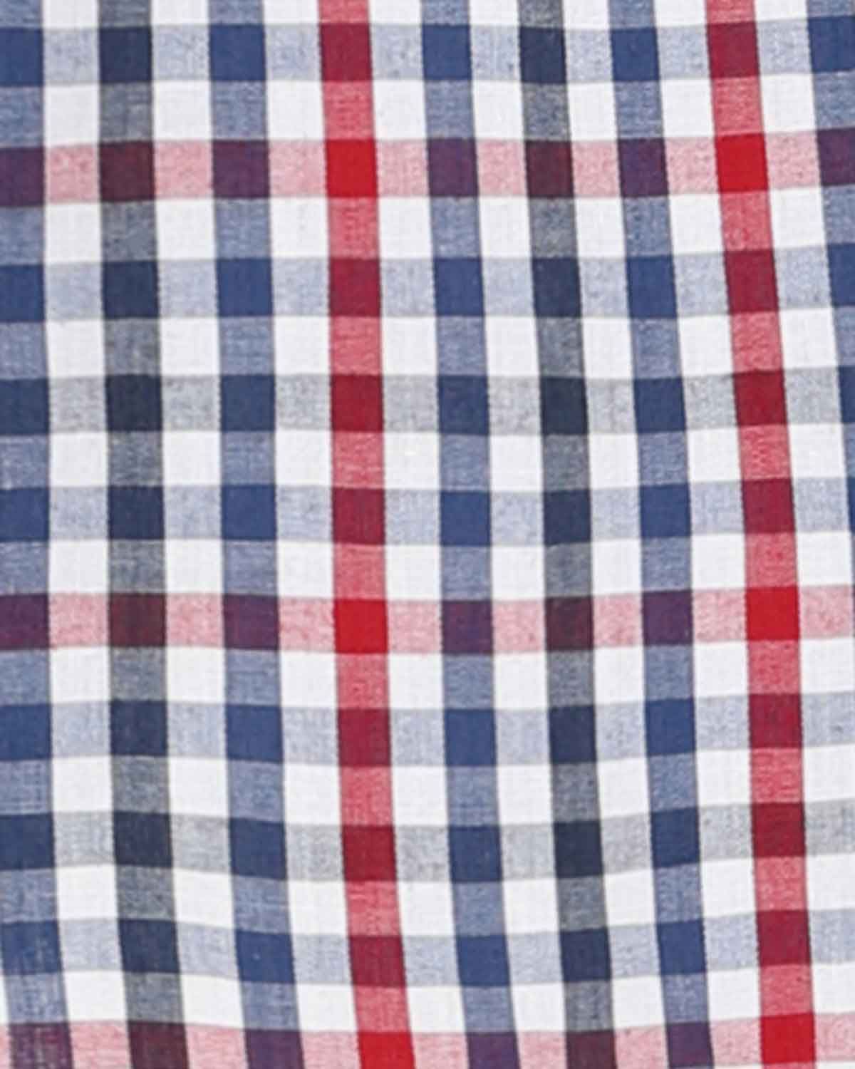 Hyde Mens Short Sleeve Casual Check Shirt  - Image 3 - Country Collection