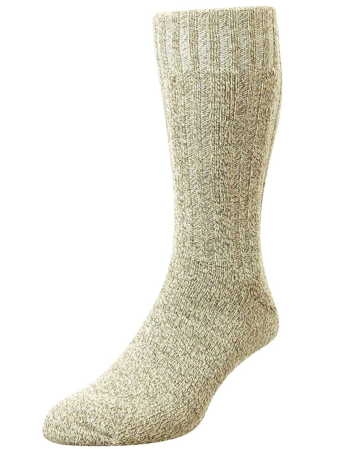 Mens Boot Sock - Beige - Country Collection