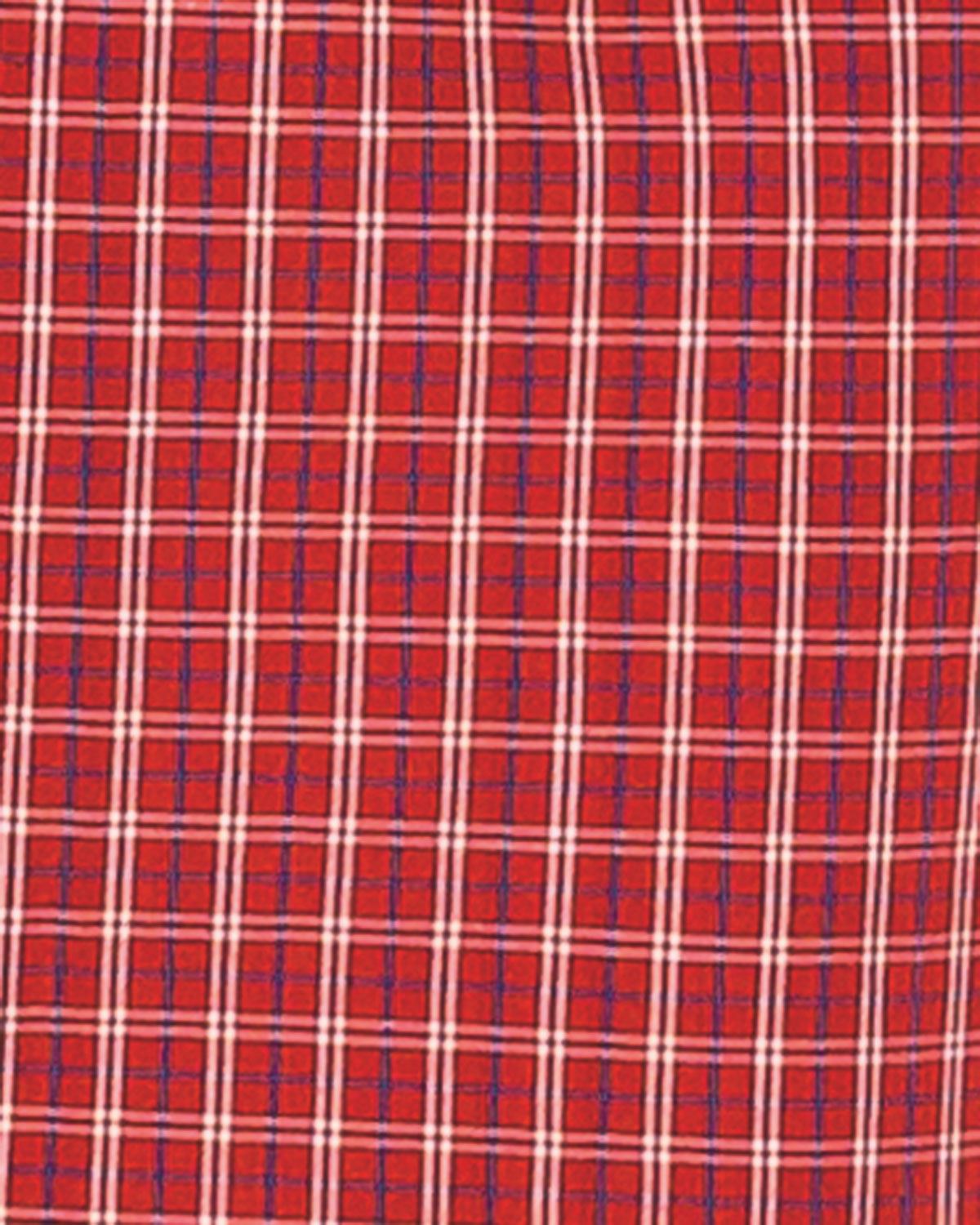 Slenderella Pure Cotton Checked Pyjamas - Image 2 - Country Collection