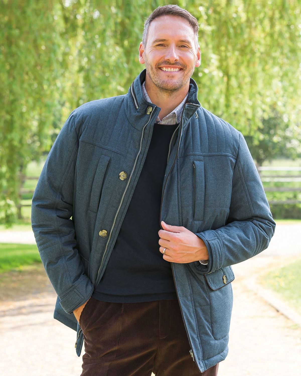 Coniston Padded Showerproof Coat - Country Collection