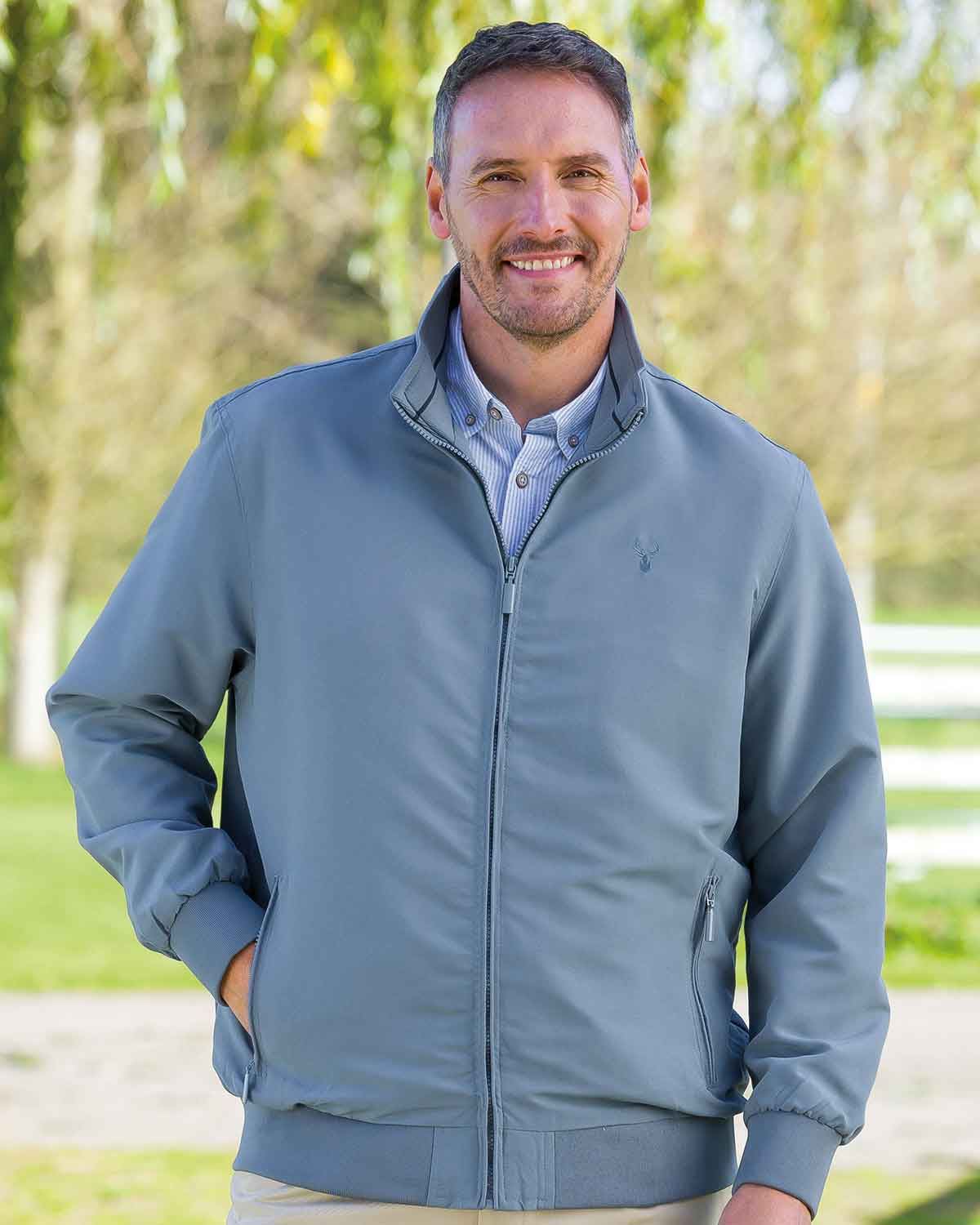 Kelvin Airforce Blue Lightweight Jacket - Image 2 - Country Collection