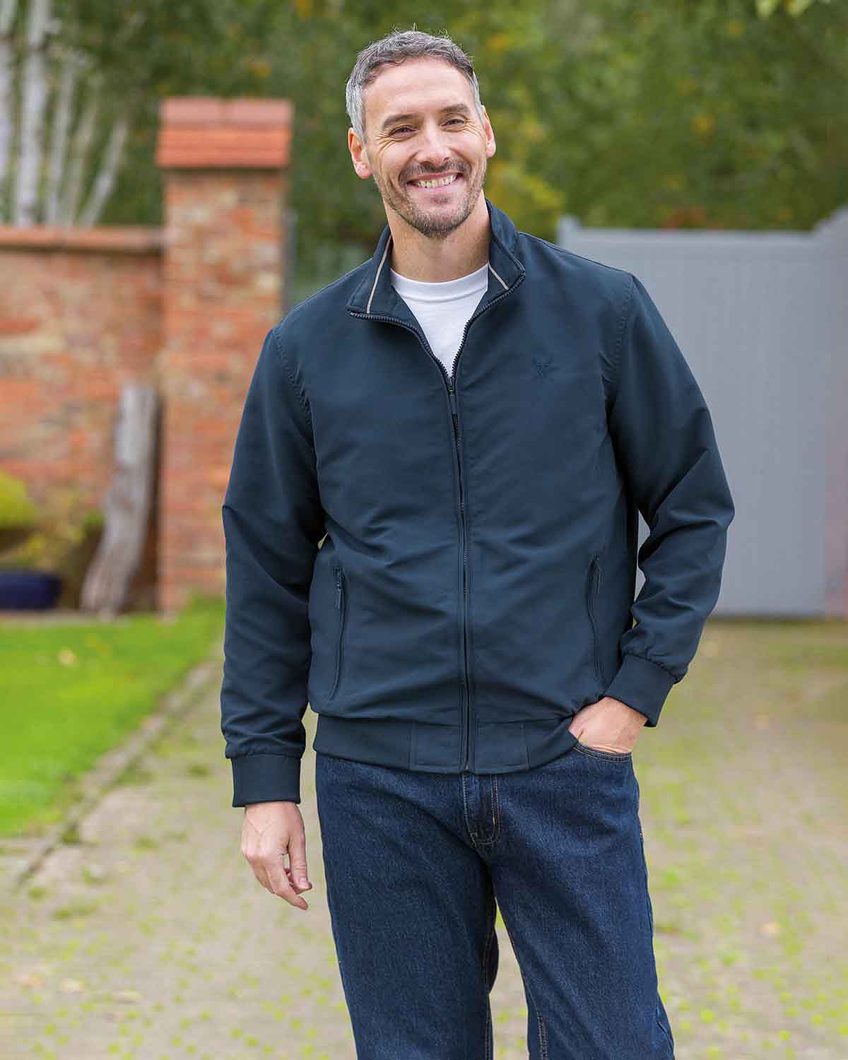 Kelvin Lightweight Jacket - Navy - Country Collection
