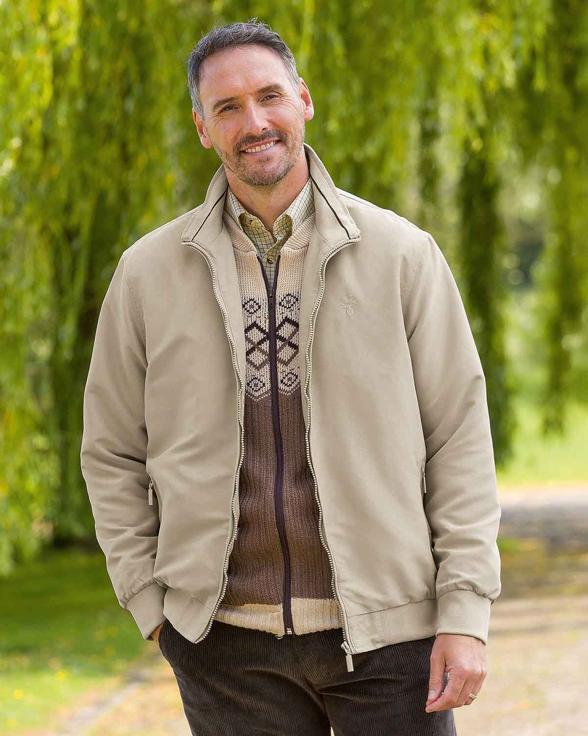 Kelvin Lightweight Jacket - Stone - Country Collection