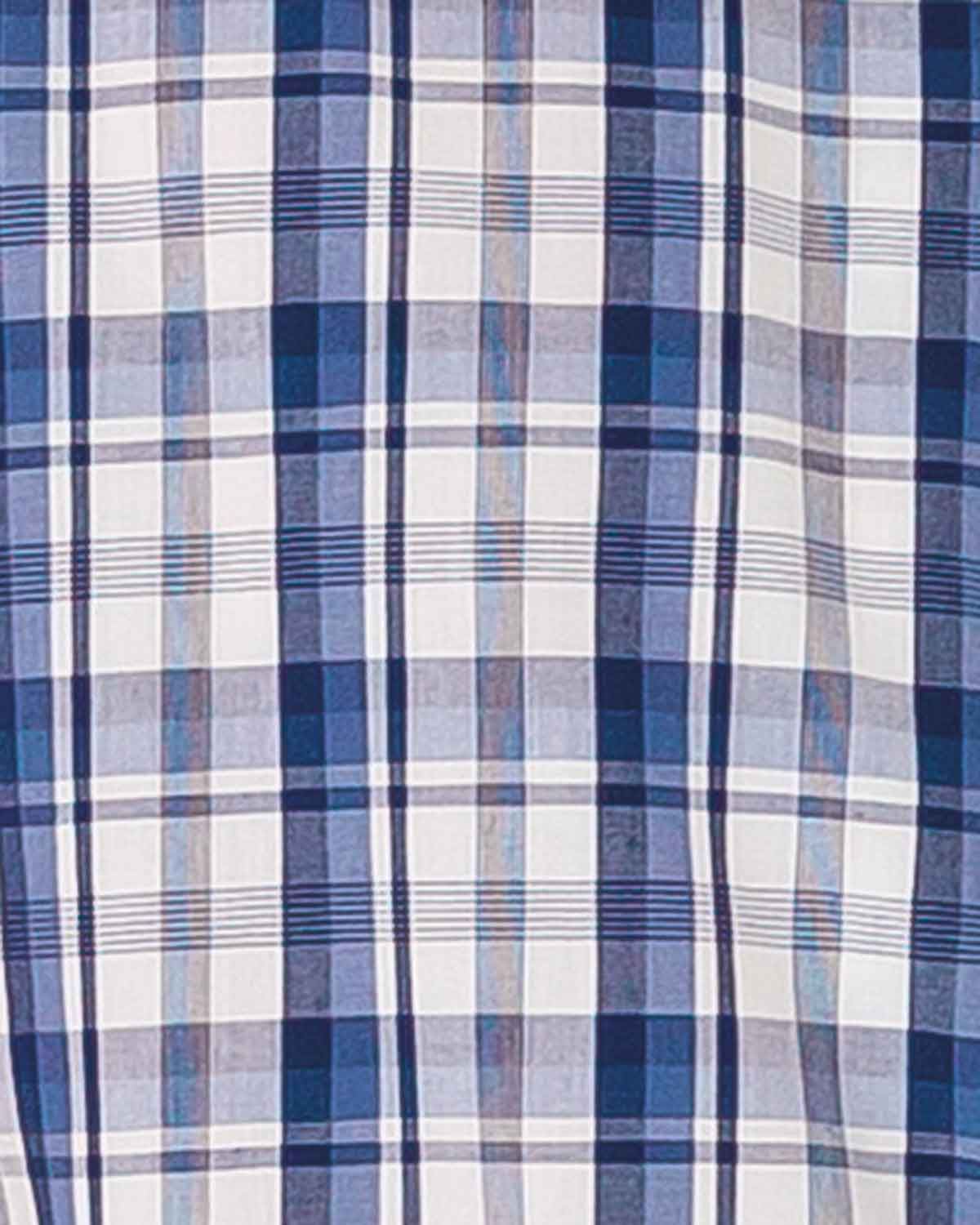 Harrison Short Sleeved Checked Pyjamas - Image 2 - Country Collection