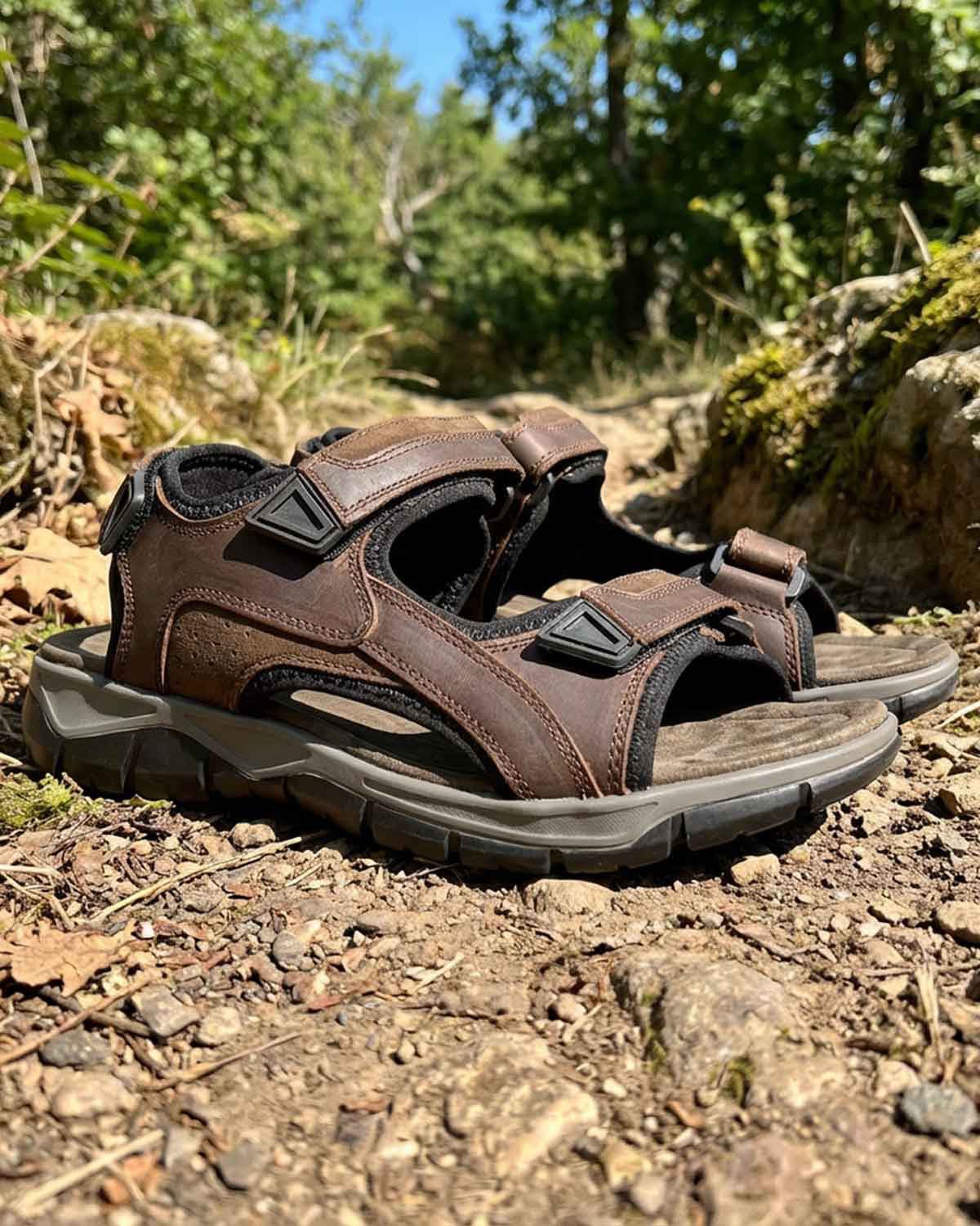 Mens Brown Lismore Sandal - Country Collection