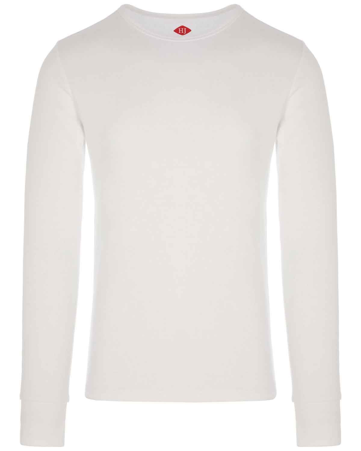 Mens Thermal Long Sleeve Top - White - Country Collection