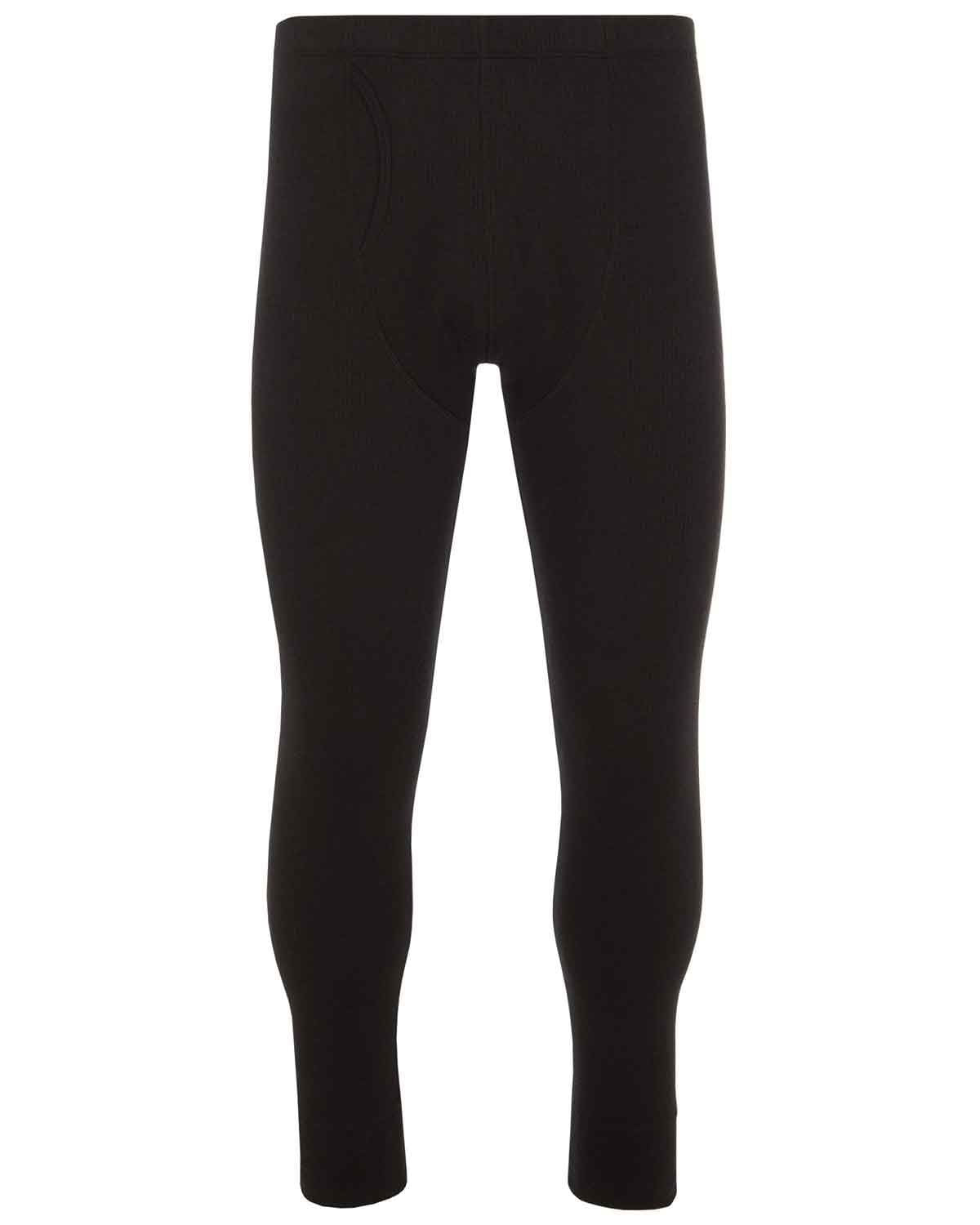 Mens Thermal Long Johns - Black - Country Collection
