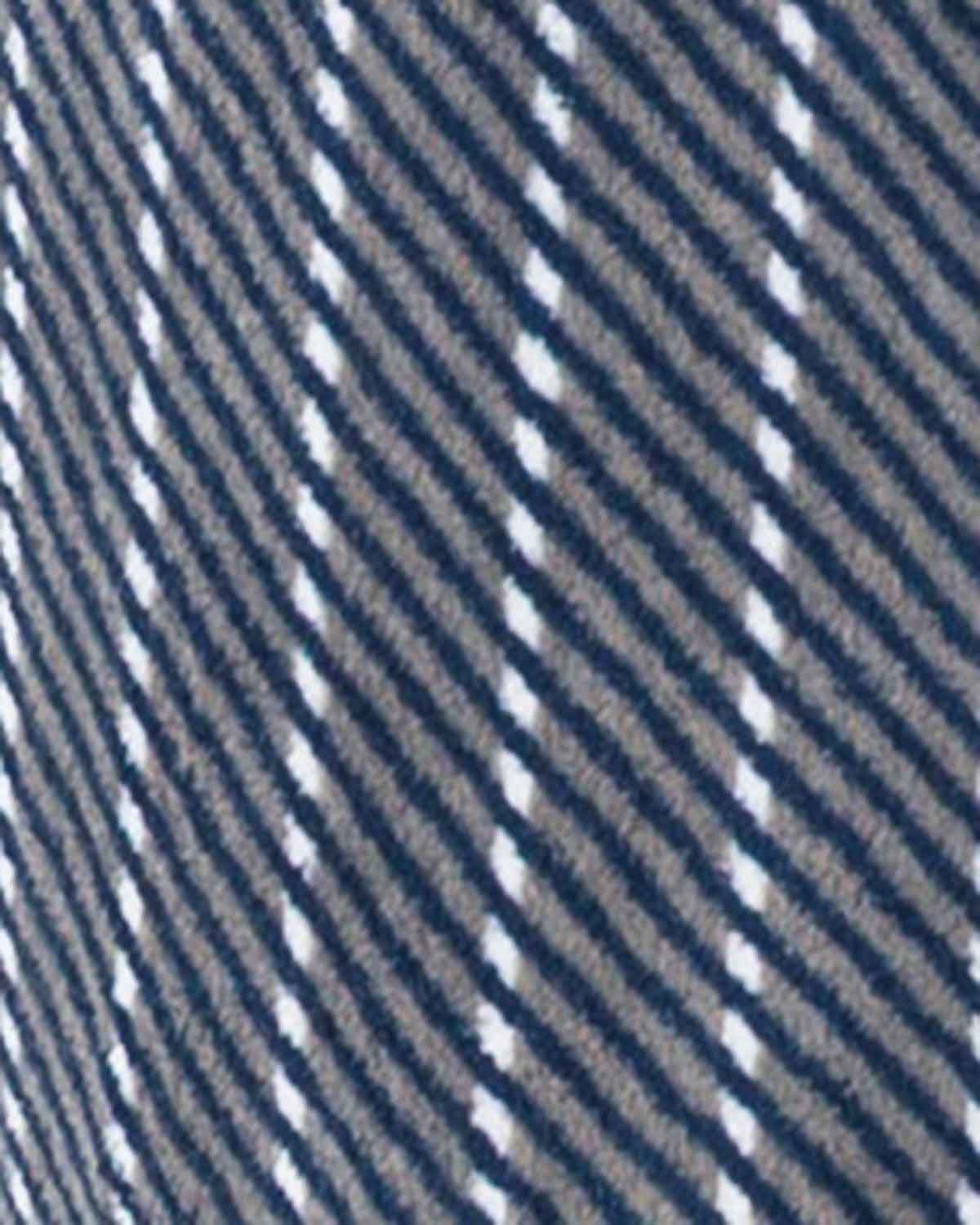 Mens Adam Slenderella Striped Fleece Dressing Gown - Image 3 - Country Collection