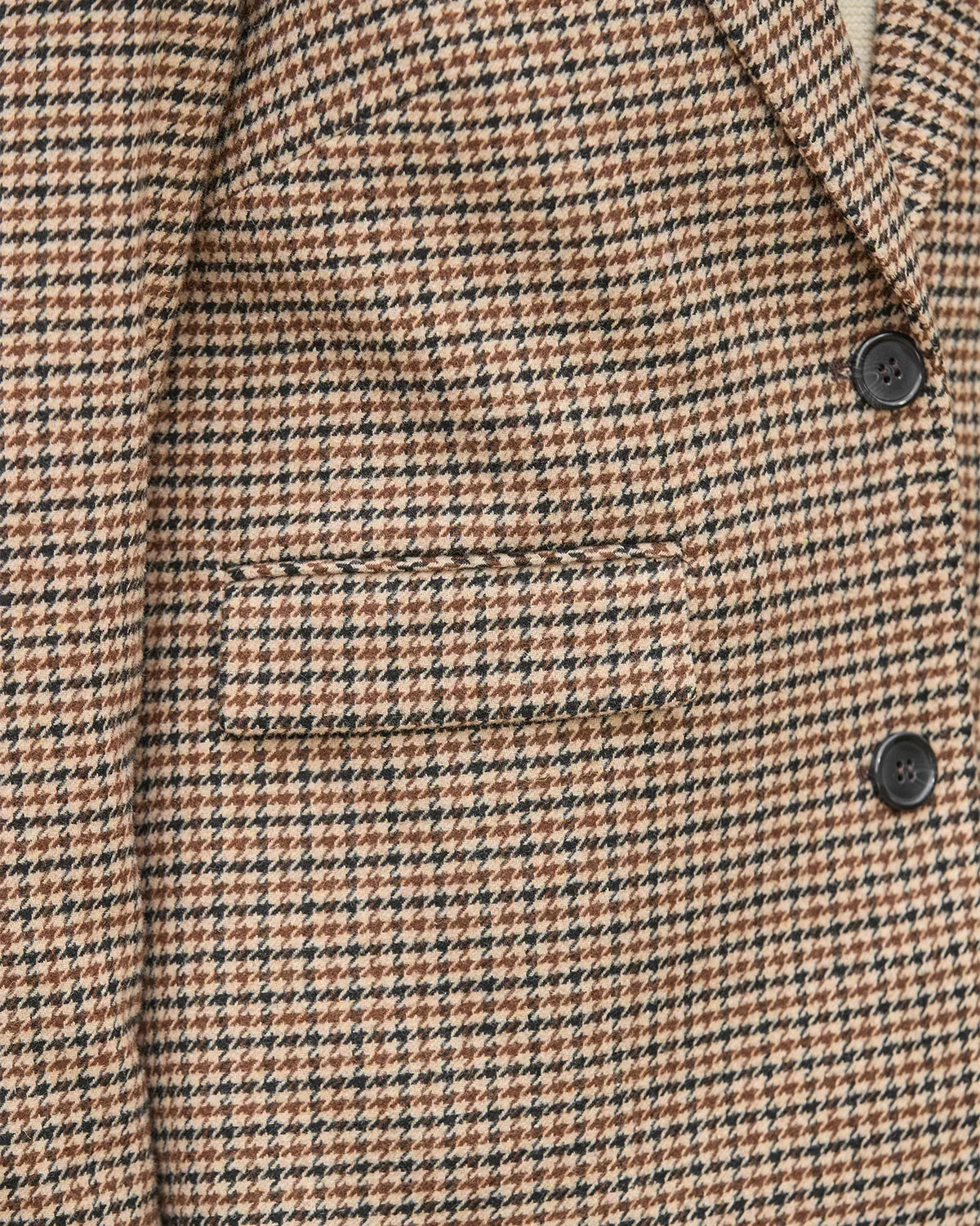 Marceline Checked Single Breasted Coat