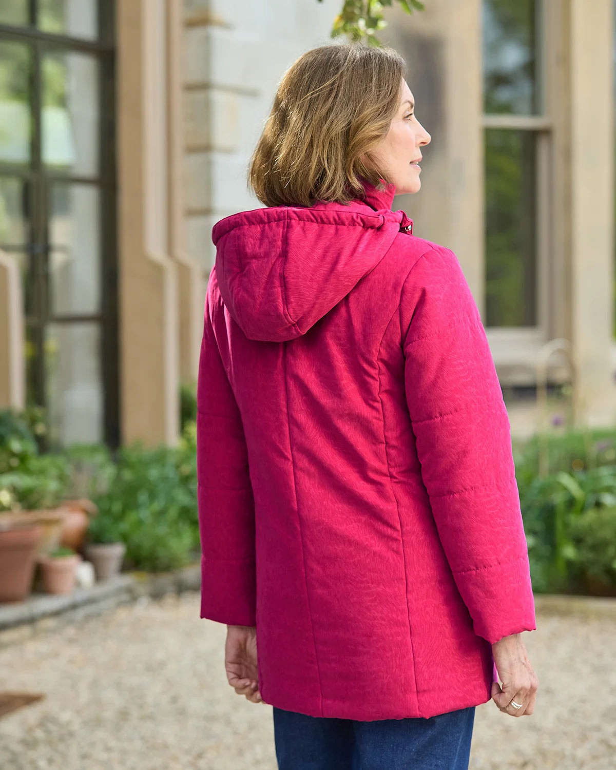 Margaret Showerproof Coat - Pink