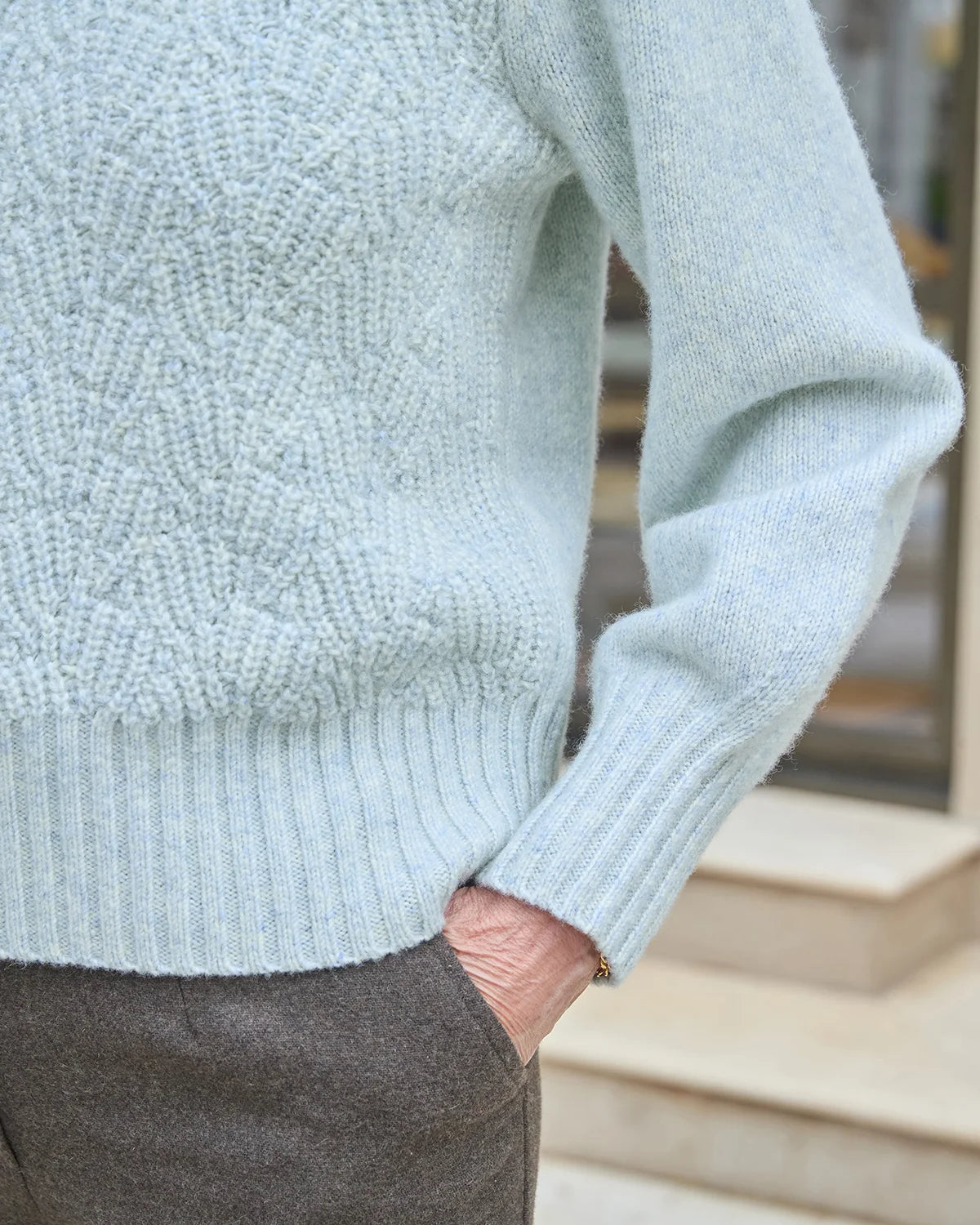Mila Cable Knit Wool Rich Jumper
