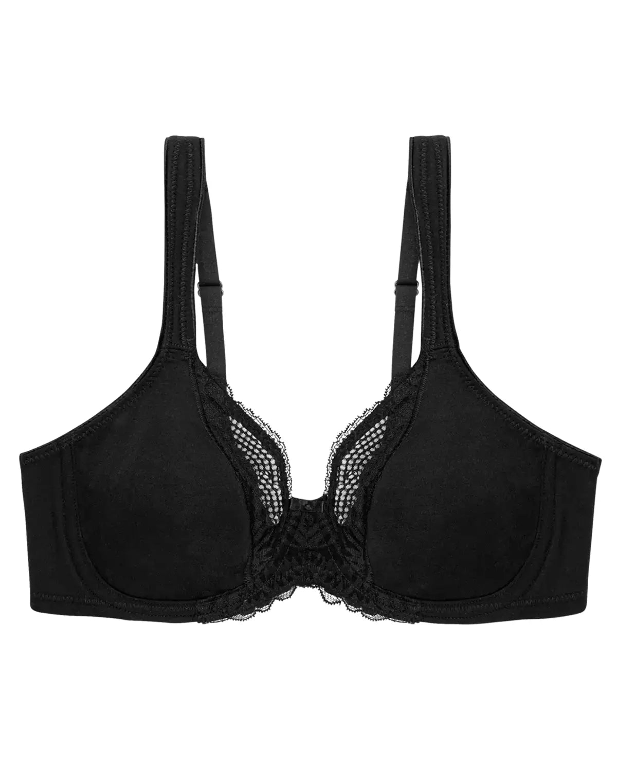 Triumph Modern Underwired Lace+Cotton Bra