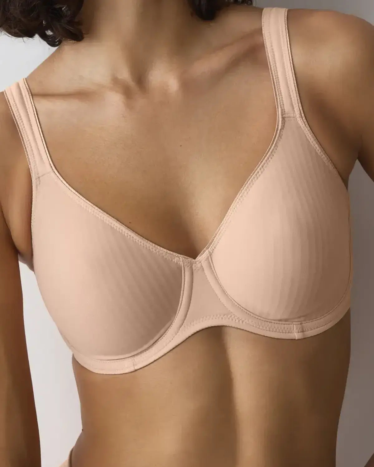 Triumph Modern Soft Cotton Underwired Bra - Beige