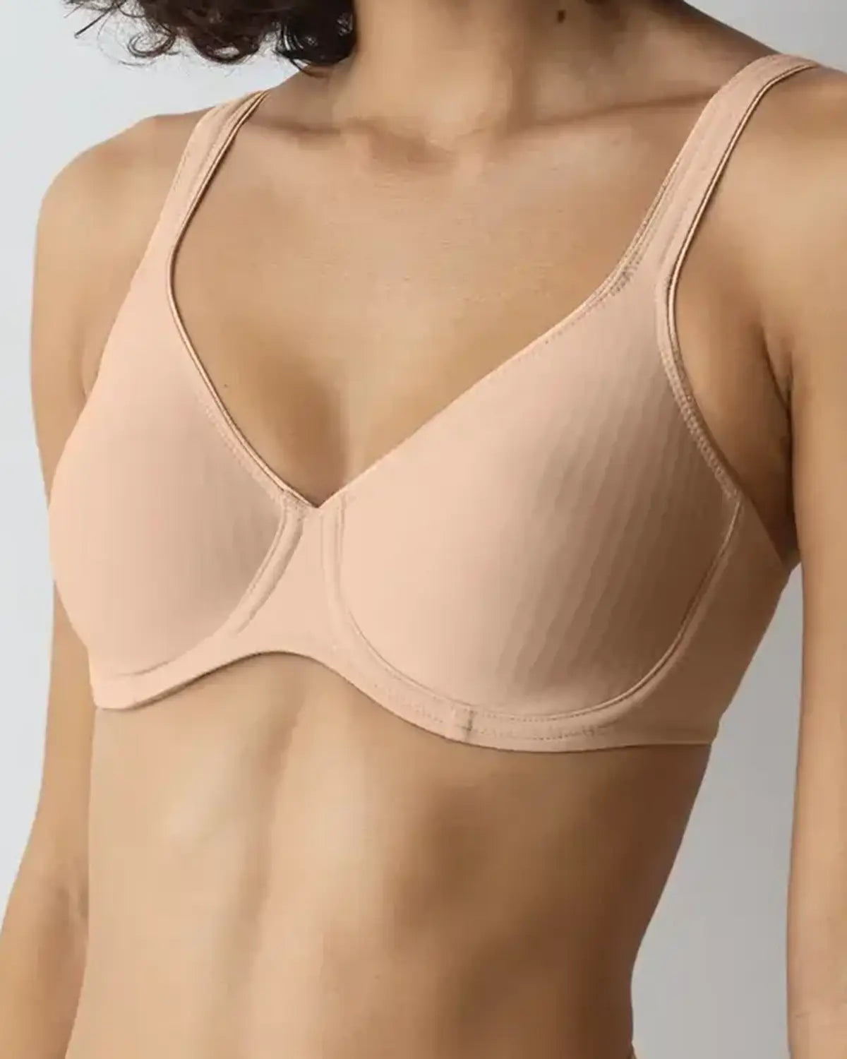 Triumph Modern Soft Cotton Underwired Bra - Beige