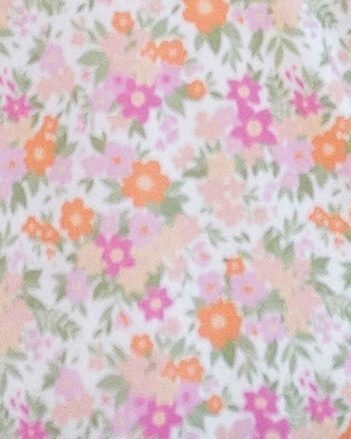 Honor Floral Polyester Short Sleeve Blouse - Image 3 - Country Collection