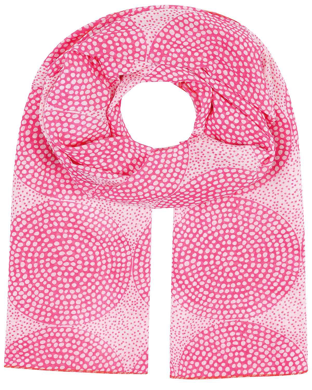 Lenora Patterned Pure Cotton Scarf - Image 2 - Country Collection