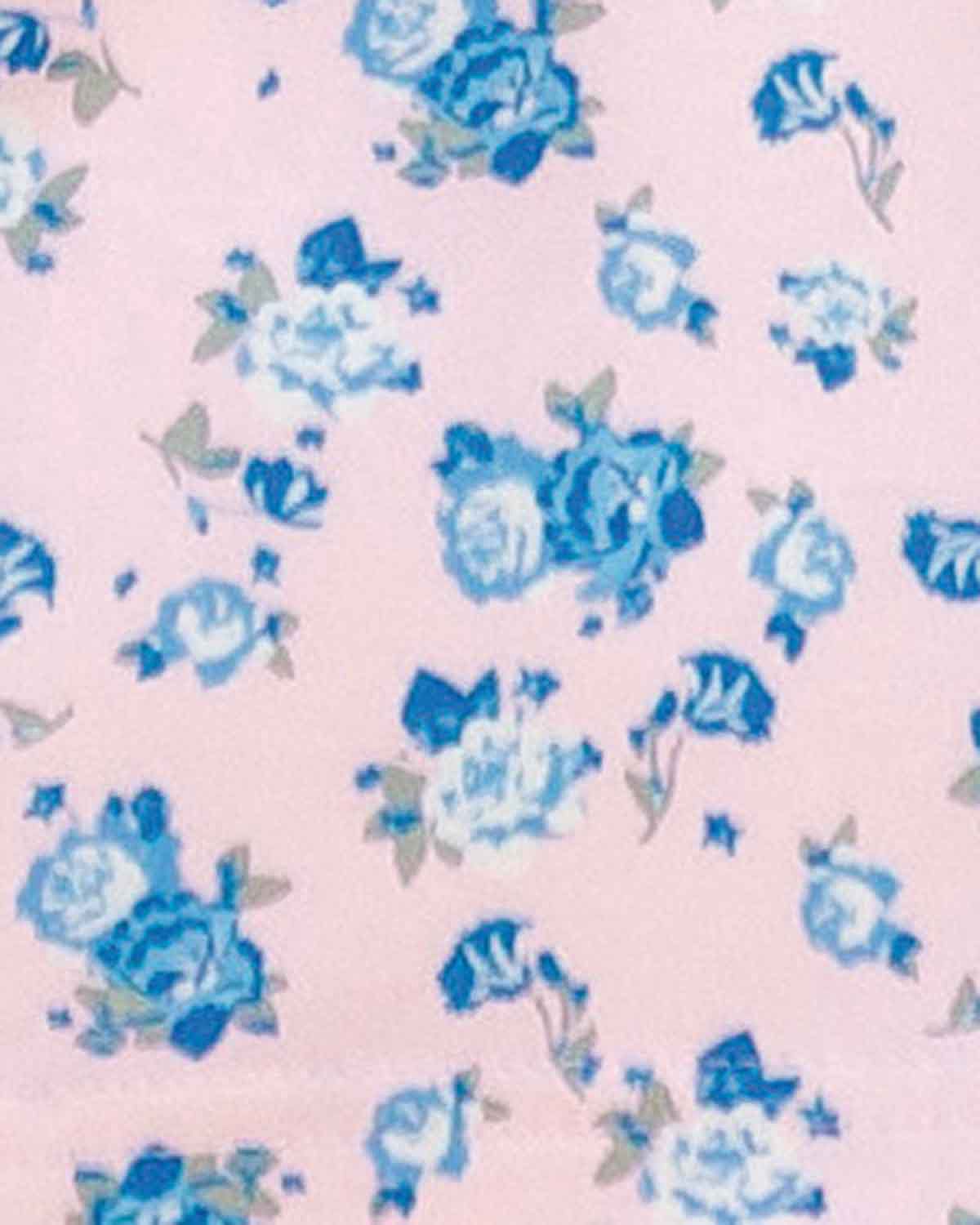 Marlena Floral Polyester Short Sleeve Blouse - Image 2 - Country Collection
