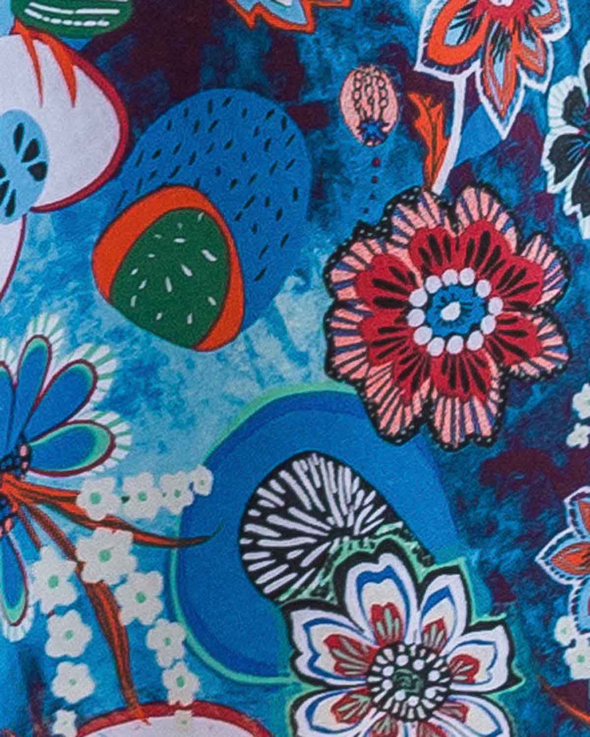 Diane Floral Pure Cotton A Line Skirt - Image 3 - Country Collection