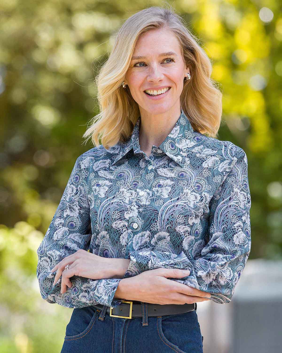 Lucia Tana Lawn® Long Sleeve Blouse - Country Collection
