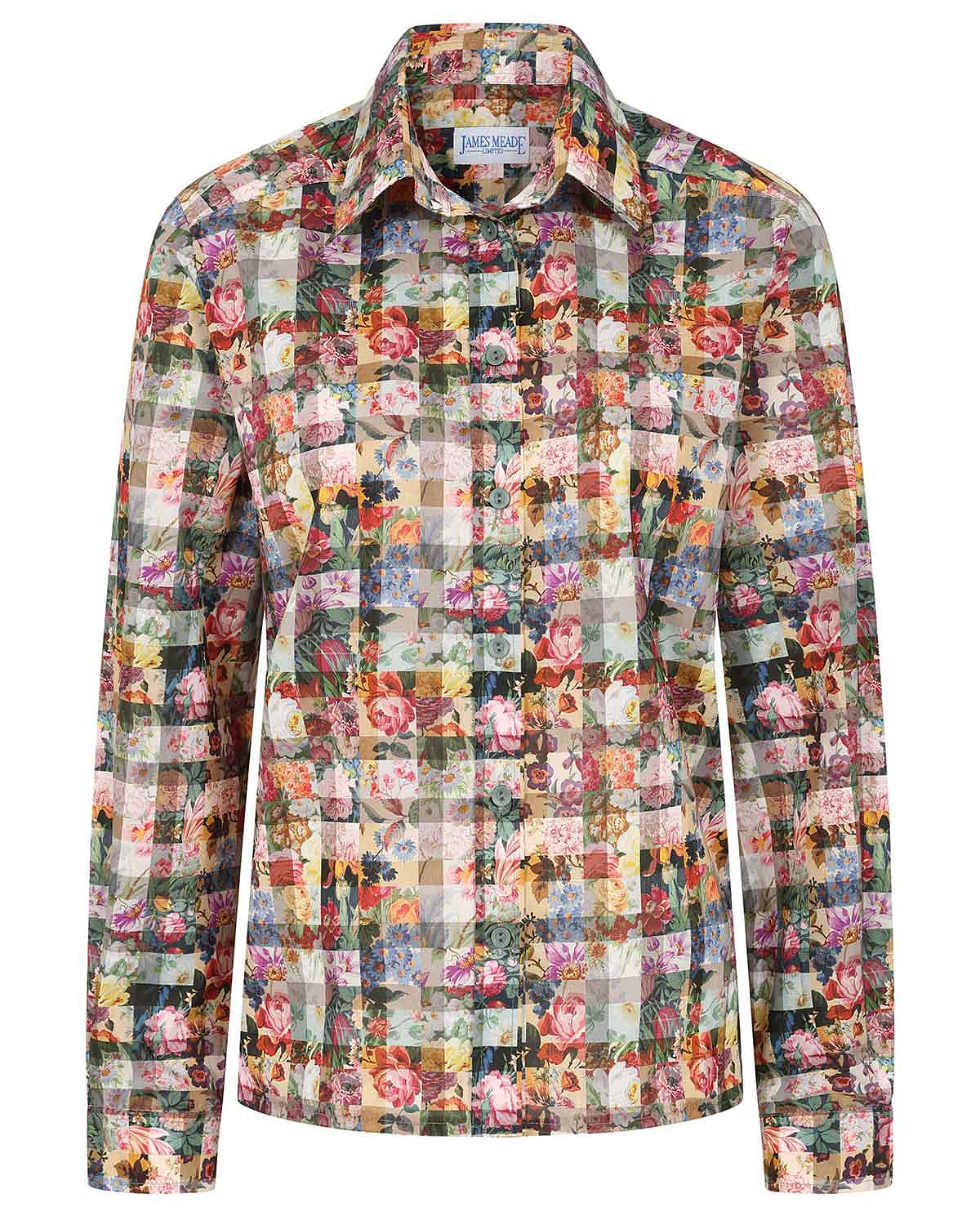 Harley Tana Lawn® Long Sleeve Blouse - Image 3 - Country Collection