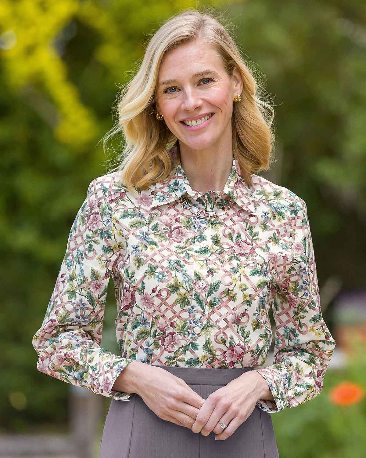 Esther Tana Lawn® Long Sleeve Blouse - Country Collection